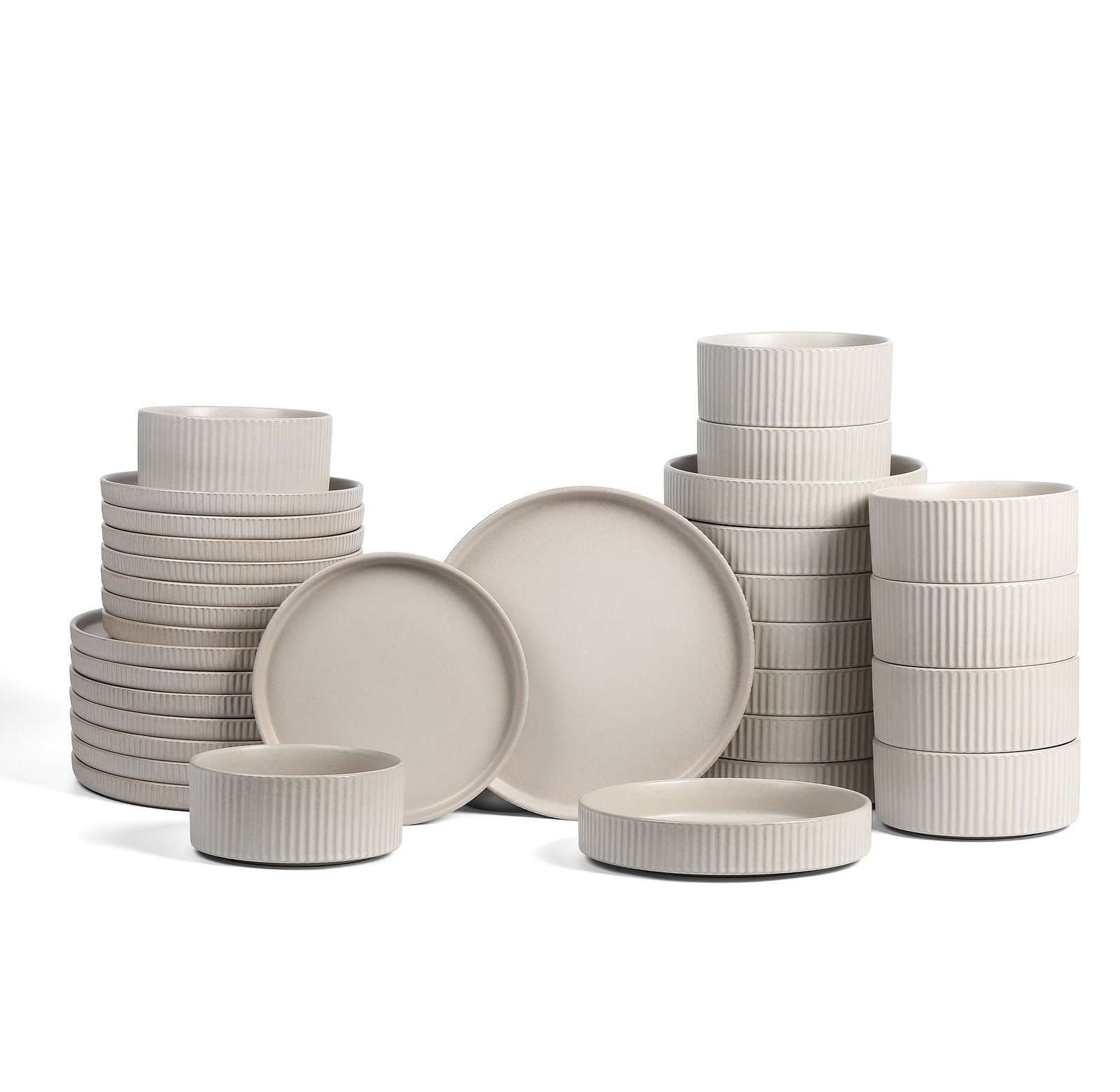 haven stoneware dinnerware set beige haven stoneware dinnerware set beige